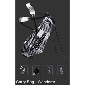 Scotty Cameron Carry Bag - Wanderer - Serape - Noche Oscura in hand